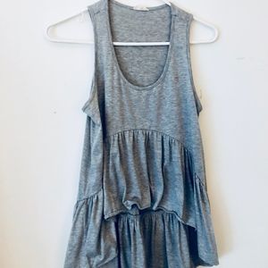 Tobi High Low Ruffle Tank